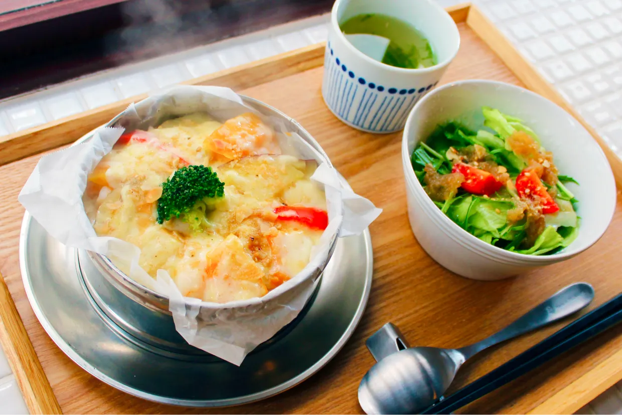 cafe Trecasa カフェ トレカサ東広島西条酒蔵通りの隠れ家古民家カフェ