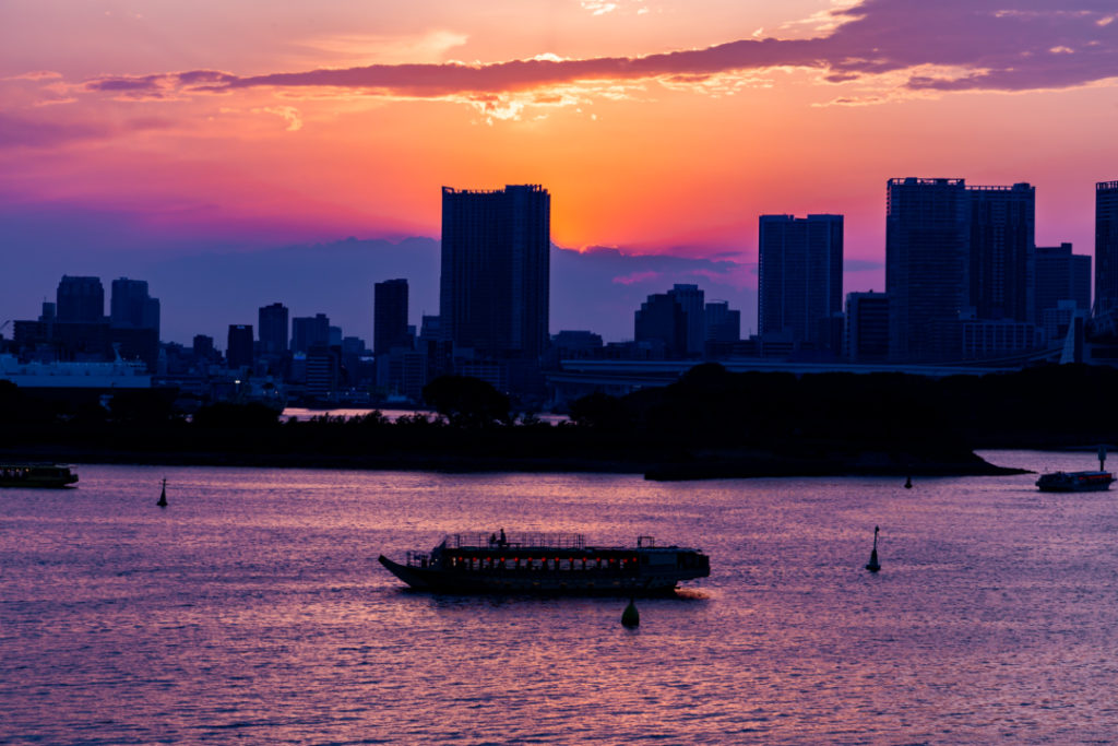 東京で最大級の人気夜景スポット お台場で撮影した夜景写真αのEVFが見せる世界