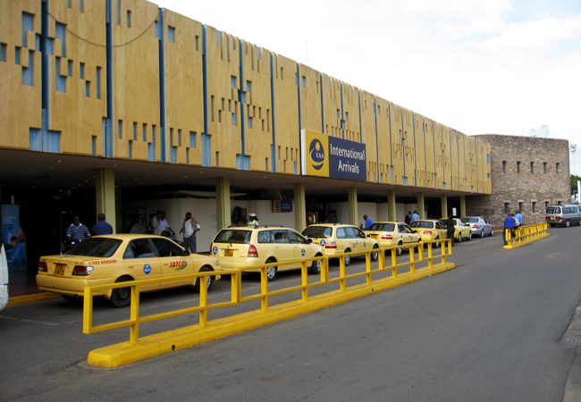 ケニアの首都ナイロビ都市景観- — ストック写真