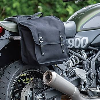 Yamashiroバイク用バッグ ミリタリーサイドバッグ カーキ YAMASHIRO 山城