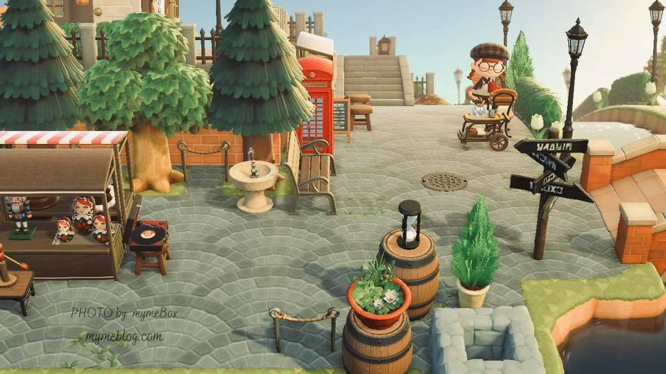 あつ森 オシャレすぎる!レンガの道が印象的なヨーロッパ風の島が素敵！ -