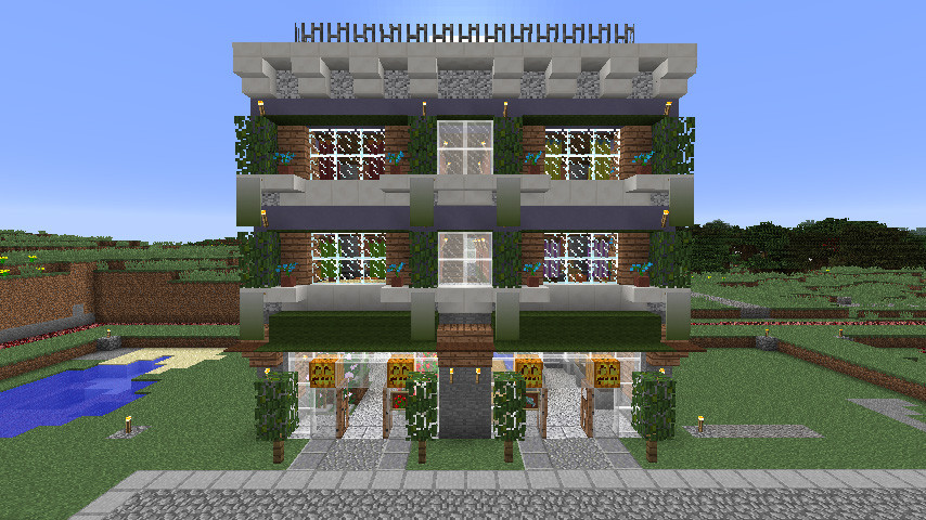 屋根裏を作り2階にベランダを作ろう！ – マイクラなび