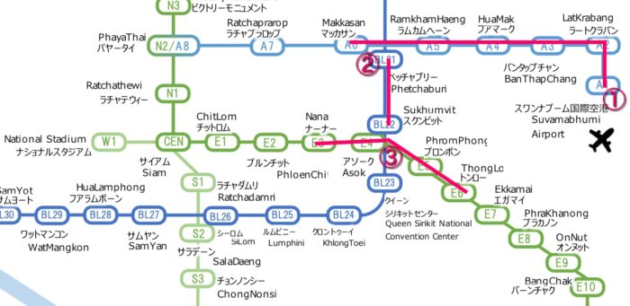 スワンナプーム空港からバンコク市内へのアクセス方法を移動手段別に徹底解説 - Amazing TRIP