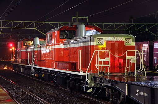 東福山発 米子工臨 DD51-1186 - しゃりお