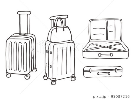 小さめスーツケース 3D- CLIP