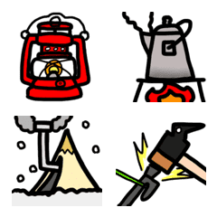 キャンプの絵文字 - LINE絵文字LINE STORE