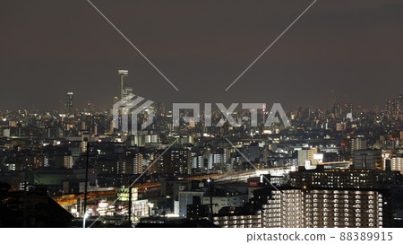 夜のあべのハルカスハルカス あべのハルカス 天王寺