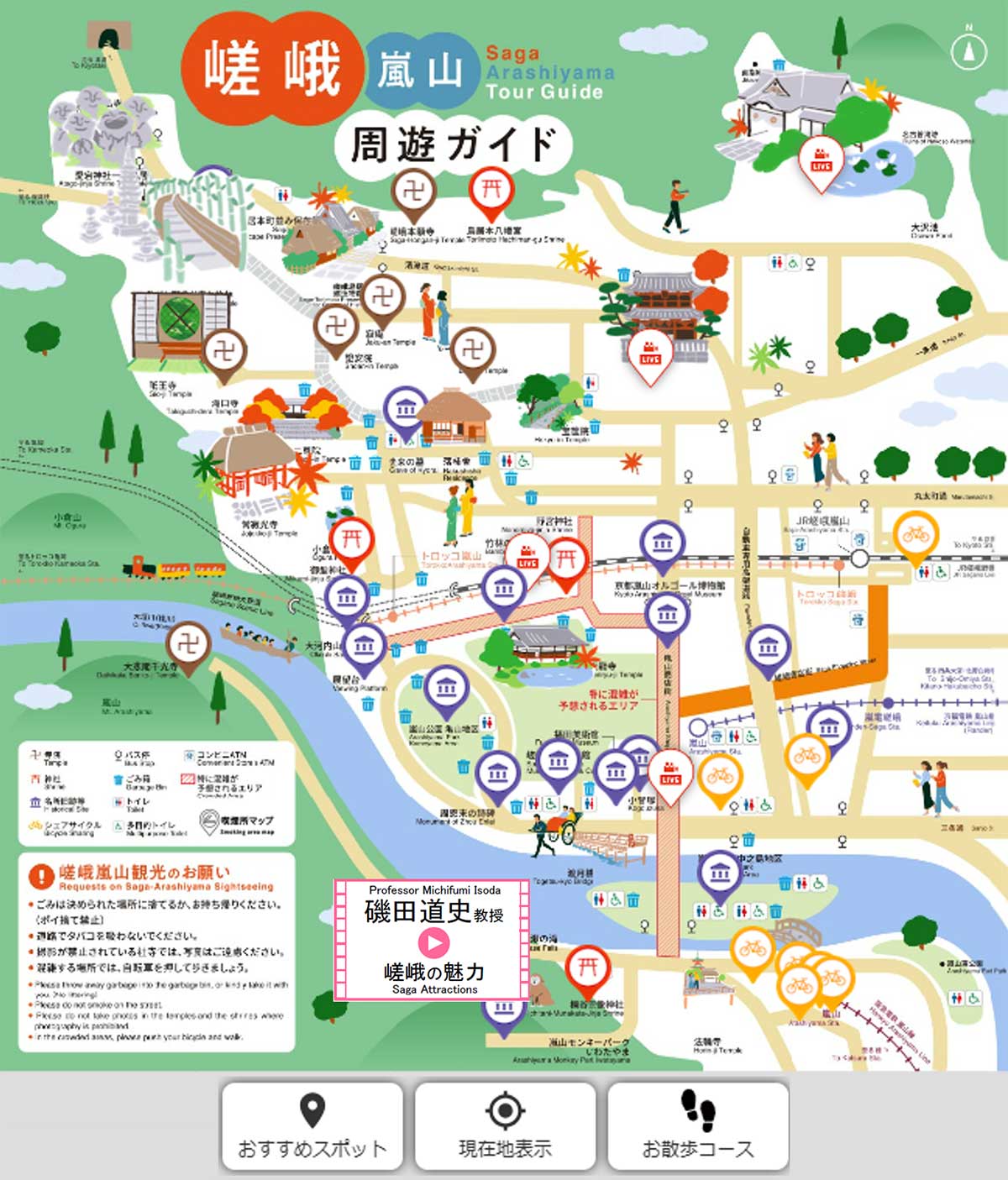 嵐山商店街 右京区