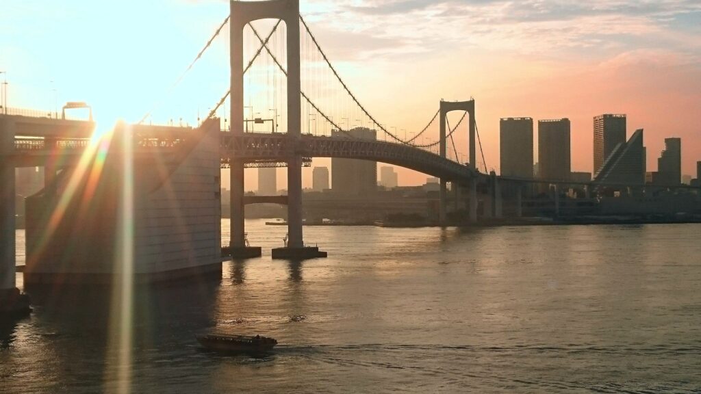 お台場 レインボーブリッジ