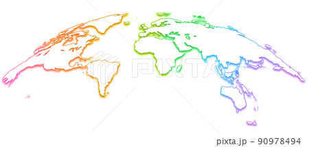世界地図の種類」 欧州か日本、中央に配置:音楽人・井上裕治:福島民友新聞社