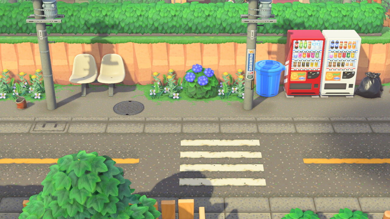 あつ森 道のマイデザイン3パターン 配布と描き方こころぐゲーム