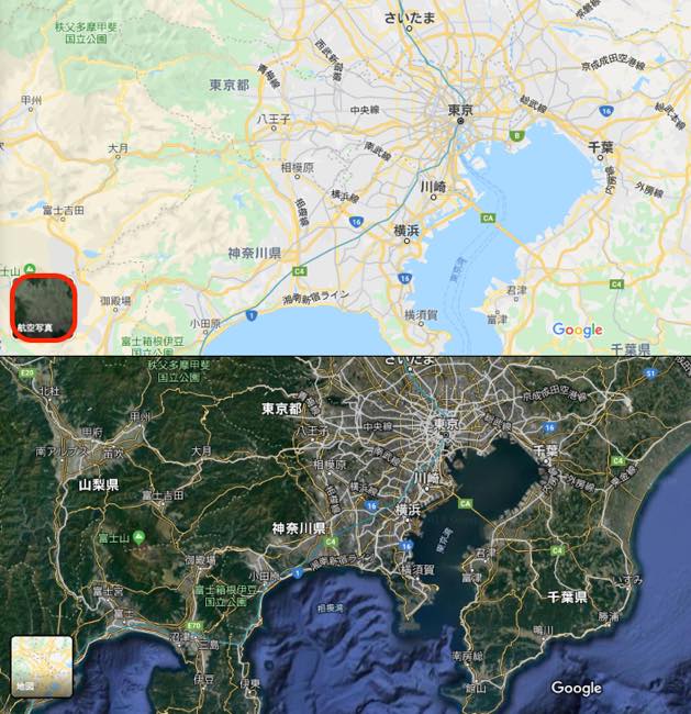 グーグル マップの航空写真の更新 最新版 についてG