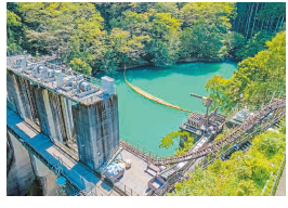 白丸ダム魚道 東京都河川施設360°バーチャルツア