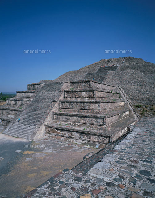 メキシコ テオティワカン遺跡 月のピラミッド 写真素材7231389-