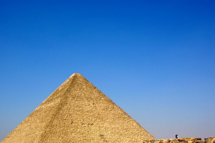 8,847 ギザのピラミッド群 Stock