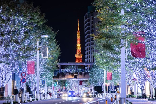 15年目のけやき坂イルミは「白と青」。六本木ヒルズのクリスマスイベントが開催中Roppongi Hills ChristmasHarumari TOKYO