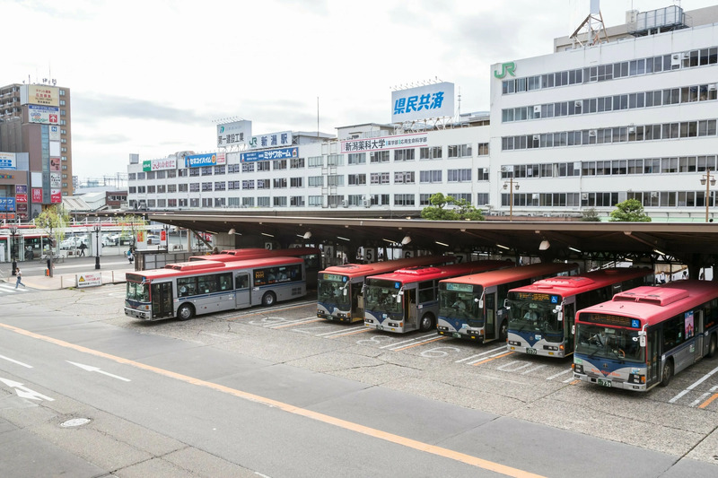 祝！開業3 31 日新潟駅バスターミナル