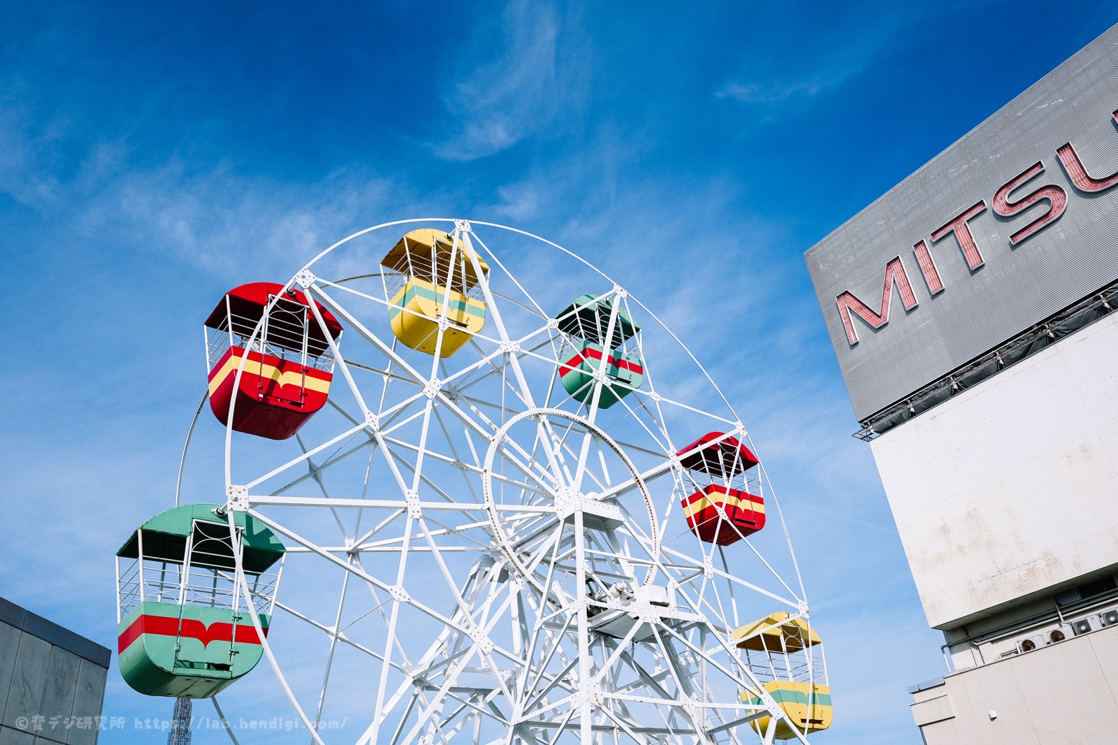 日本最古の屋上観覧車「名古屋栄三越」遊園地は消え、閑散とした状況にショックを受けた。変デジ研究所