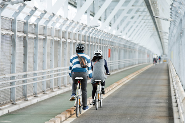 アジュール舞子で自転車乗ってきた 明石海峡大橋眺めながらサイクリング -