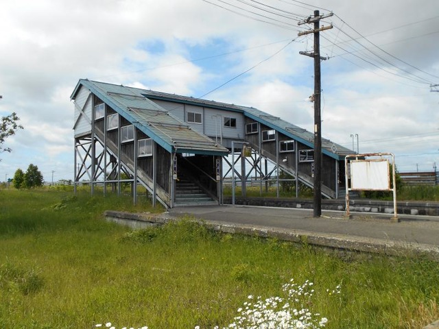 室蘭線・志文駅－さいきの駅舎訪問