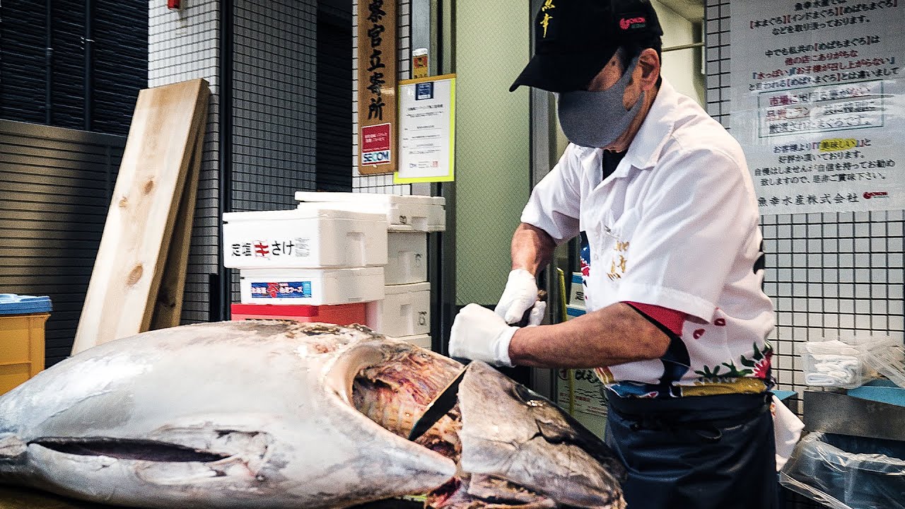 横浜・天王町「さかな屋 Ocean」 にてブリを買う