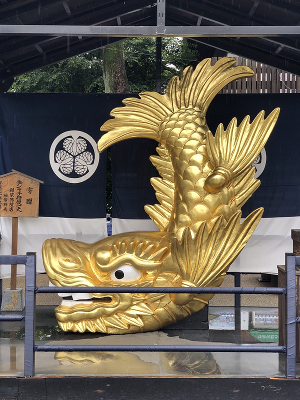 乗れる金鯱 - 名古屋城のクチコミ