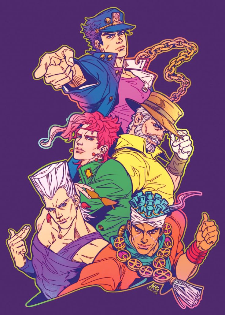 ジョジョ三部スタクルメンバー紹介ッ❗ - jojoumiのブログ