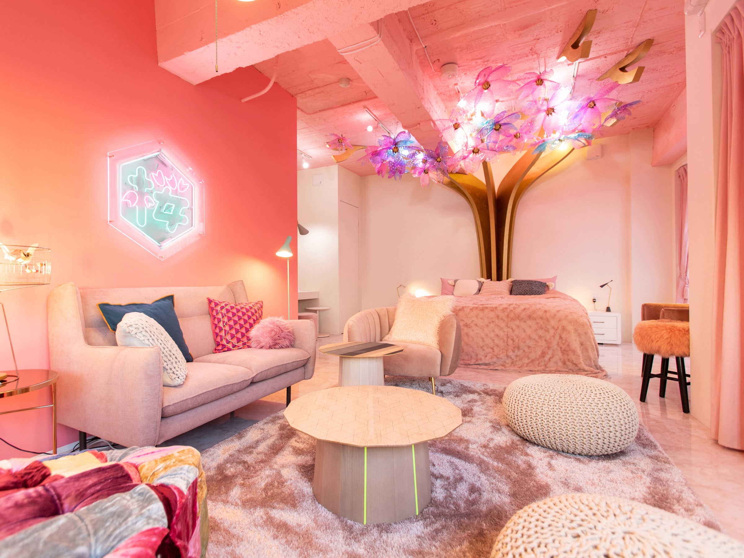 最大10人贅沢スイート インスタ映え抜群の超豪華スイートルームで女子会プラン！HOTEL FairySix