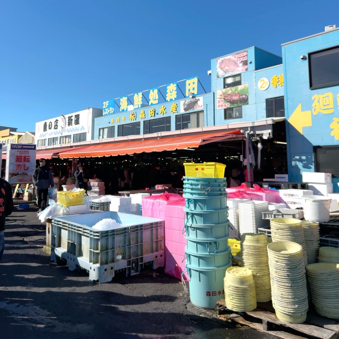 茨城県・那珂湊おさかな市場 1 GW速報！海の幸を食べ歩き♪「市場寿し」「海鮮処