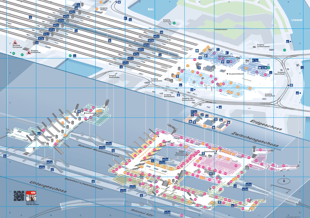チューリッヒ中央駅の写真素材写真素材なら「写真AC」無料 フリー ダウンロードOK