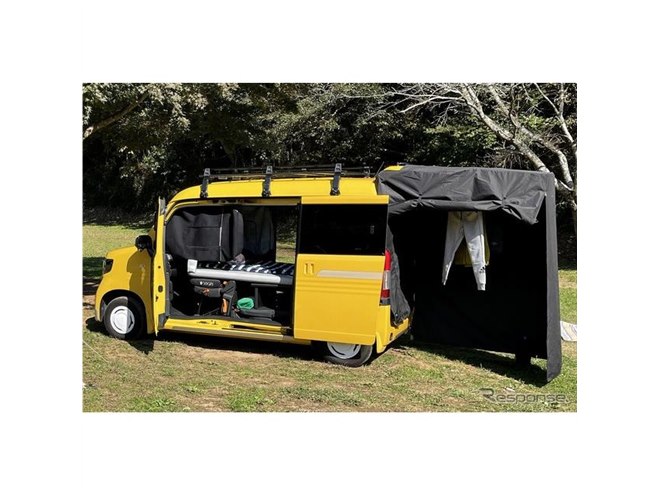 ステップ ワゴン」の車中泊の使い勝手を検証！HondaキャンプHonda公式サイト