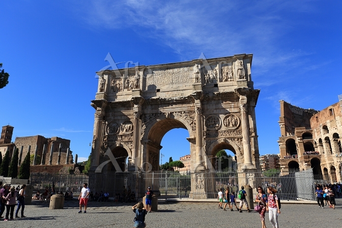 コンスタンティヌスの凱旋門～イタリアの旅: 木と建築への旅～M.Takahashi