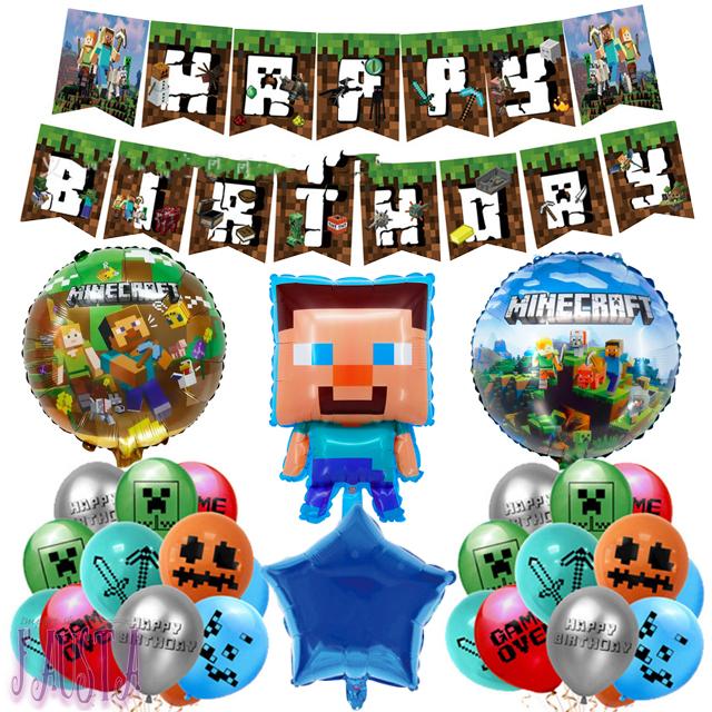 パーティー マインクラフトバースデーの画像