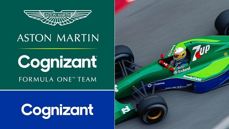 アストンマーチン、冠スポンサーはコグニザントに決定！ ブルーの企業カラーはジョーダン191に似たデザインを期待！？みんなでFトモ