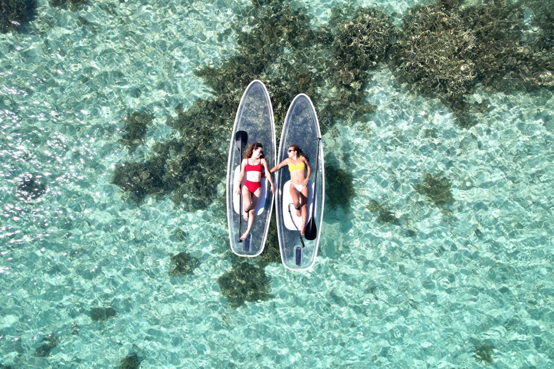 Ishigaki Clear Sup - 透明な海と、透明なボードで