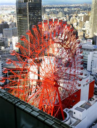 初めての大阪・難波～Vol.35「HEP FIVE」と「HEP FIVE観覧車」TRAVEL BAG