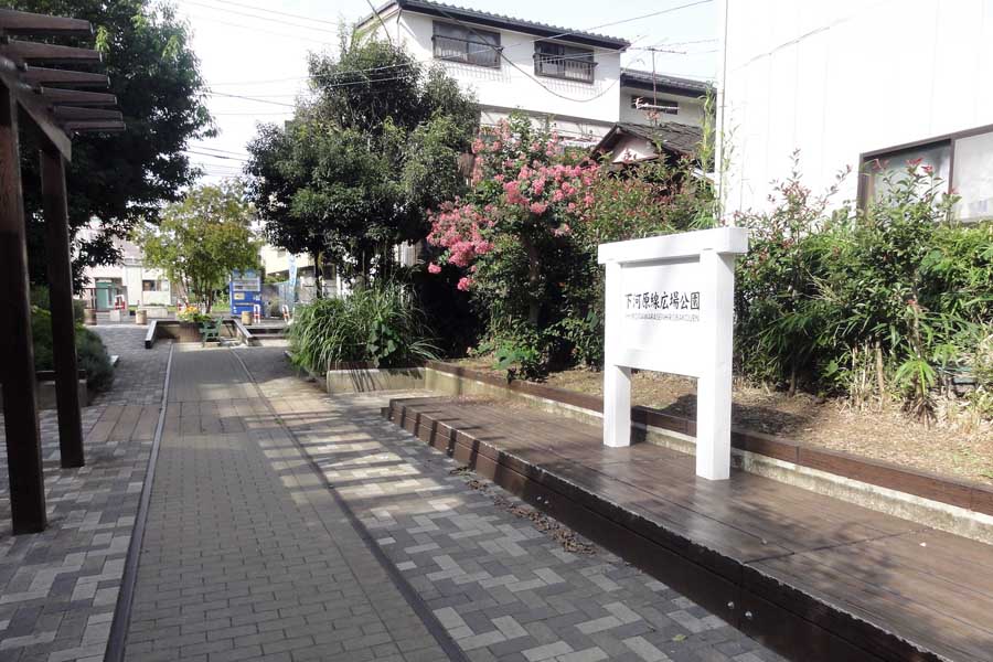 府中3・4・3号狛江国立線 Ⅱ期 かえで通り～鎌倉街道間 事業着手に向け準備開始 着手前の状況2024.3俺の居場所まちの観察サイト