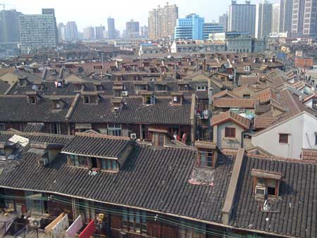 昔の上海の街を表示します。の写真素材・画像素材 Image 49199515