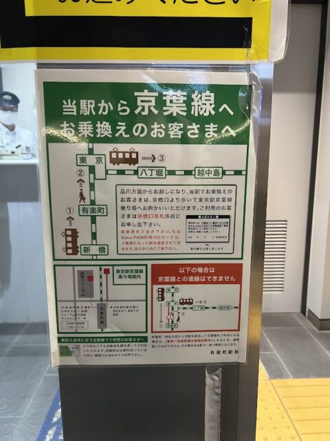 東京駅での京葉線⇔山手線・京浜東北線の乗り換えが俺比４倍くらい楽になる方法今日よりちょっと、いい明日へ