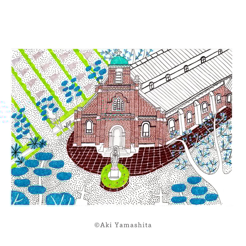 平戸島見下ろす田平天主堂』九十九島・田平周辺 長崎県 の旅行記・ブログ by くわさん