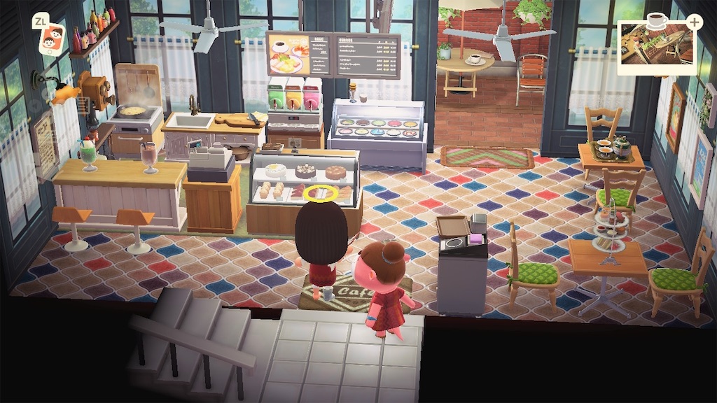 あつ森 ハピパラ 「ゆったりとコーヒーを味わう場所」つみ