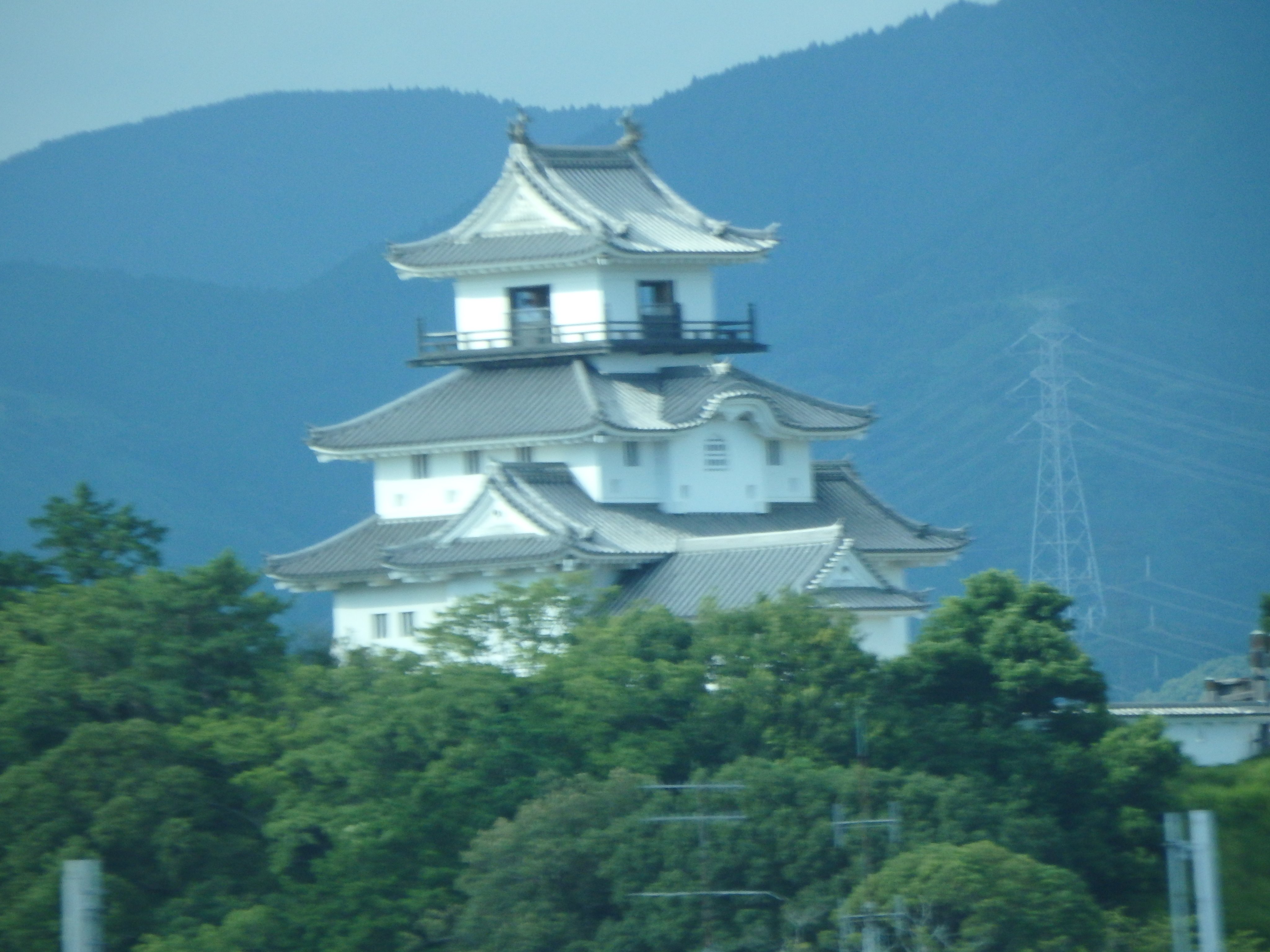 新幹線から見える城〜山陽新幹線編