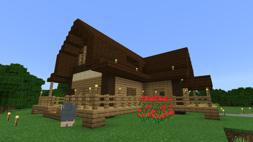 のえクラVer2.1 マイクラ 日記「お題内装と都市開発」Roger