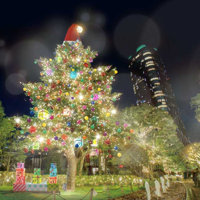 東京・六本木の夜彩る 白銀の世界 けやき坂イルミネーション毎日新聞