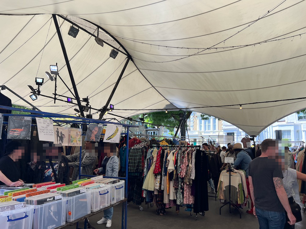 ポートベローマーケットは土曜日がおすすめ！アンティークコインも発見！ポートベローマーケットは土曜日がおすすめ！アンティークコインも発見！akkop.net海外暮らし 旅留学 ・乗り物