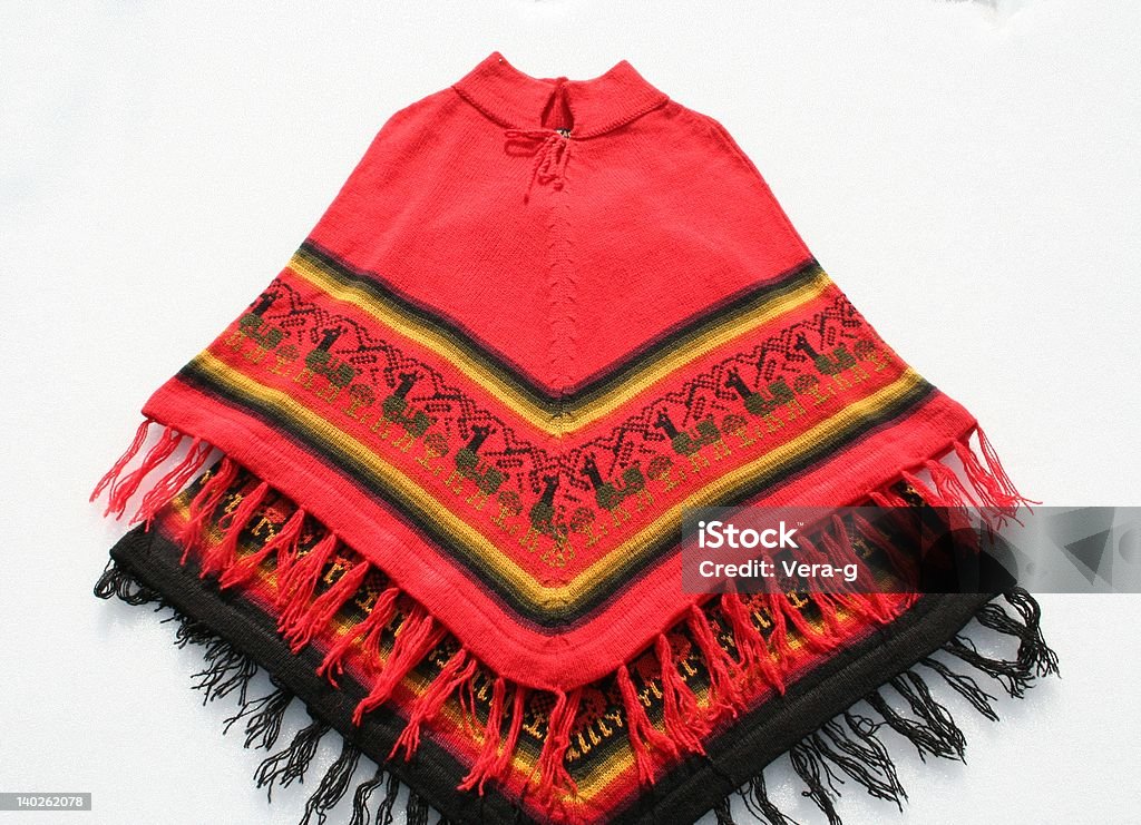 ペルー土産 フリンジポンチョ フリーサイズ - メルカリ