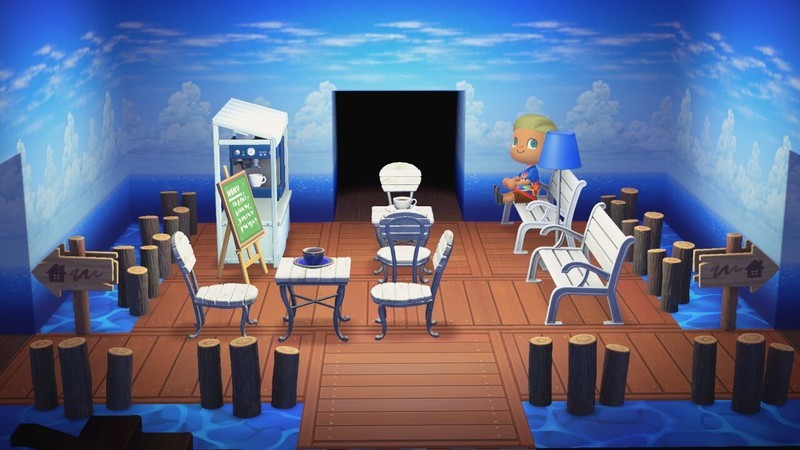 ポケ森 海の家のある海水浴なキャンプ場レイアウト キャンプ場レイアウトポケ森攻略ガイド