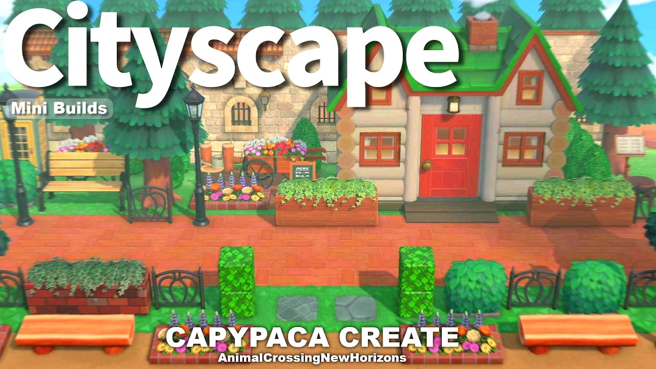 あつ森 フランスにある港町を参考に作られたカラフルな港レイアウトがめちゃ素敵! -