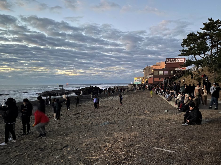 2020年初乗り！～大洗の日の出～オンザロード