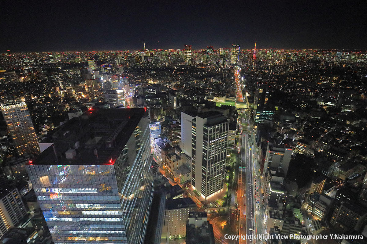 速報 渋谷の新しい観光名所 解放感満点の「渋谷スクランブルスクエア」の屋上展望施設「渋谷スカイ」で夜景体験！知っておきたいポイントを写真で解説